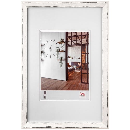 Walther Design Bilderrahmen »Metropolis«, BxL: 22,2 x 32,2 cm, weiß, Holz - weiss