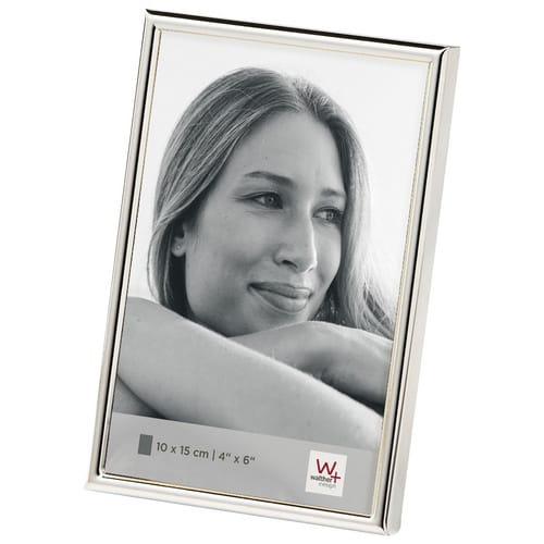 Walther Design Bilderrahmen »CHLOE«, BxL: 11,2 x 16,2 cm, silberfarben, Metall