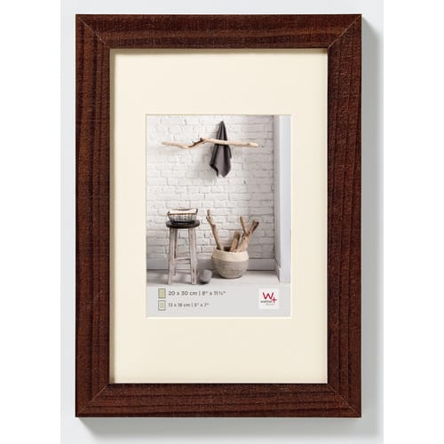 Walther Design Bilderrahmen »HOME«, BxL: 45,1 x 55,1 cm, nussbaum, Holz - braun