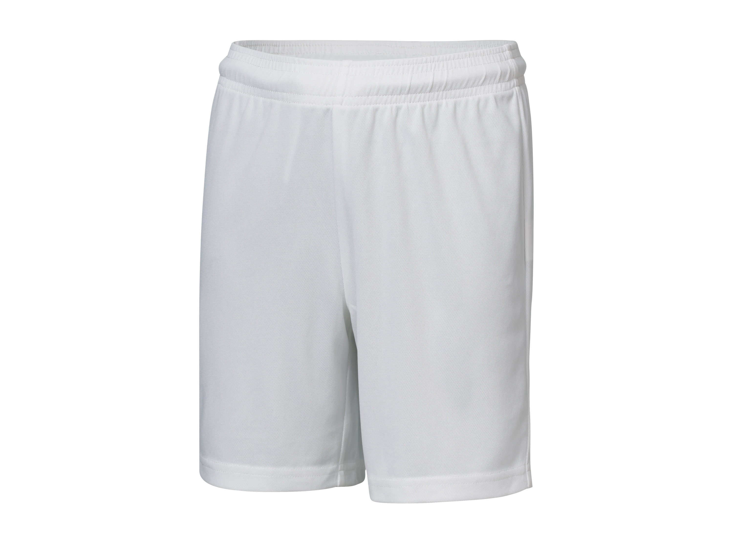 CRIVIT Kinder Funktionsshorts, schnelltrocknend (Weiß, 110/116)