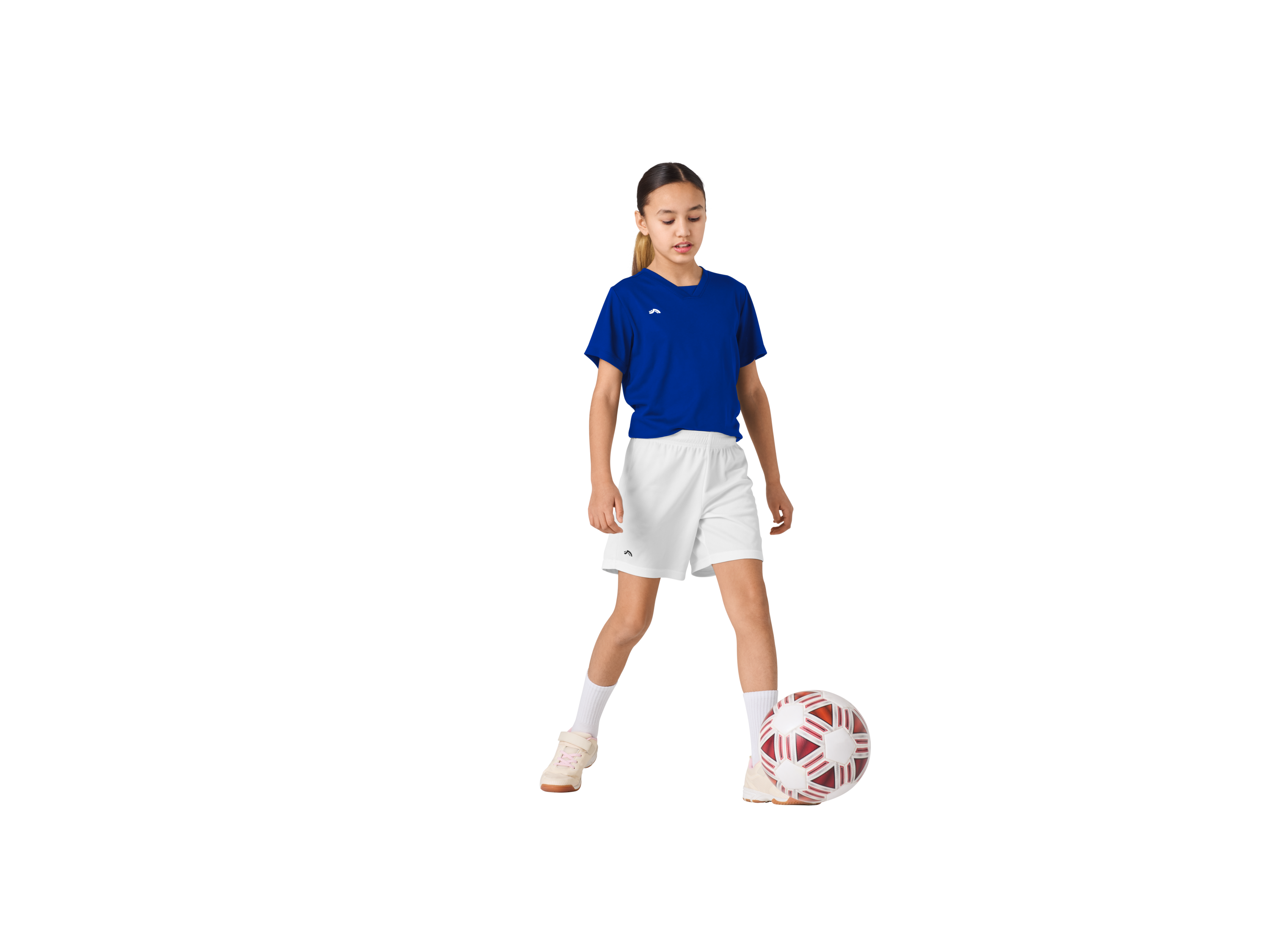CRIVIT Kinder Funktionsshorts, schnelltrocknend (Weiß, 110/116) Bild 2