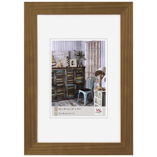 Walther Design Bilderrahmen »GRADO«, BxL: 54,4 x 74,5 cm, eichefarben, Holz - braun