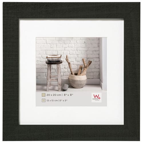 Walther Design Bilderrahmen »HOME«, BxL: 24,7 x 24,5 cm, Schwarz, Holz