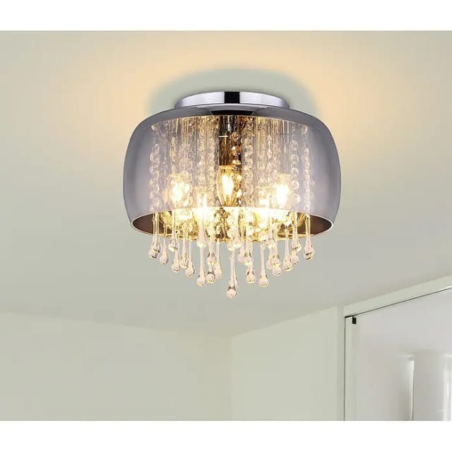 GLOBO LIGHTING Deckenleuchte, ohne Leuchtmittel - grau