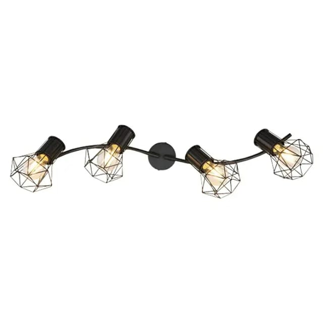 GLOBO LIGHTING Strahler »PRISKA«, Höhe: 190 mm, 40 W, Metall, für Innenbereich - schwarz