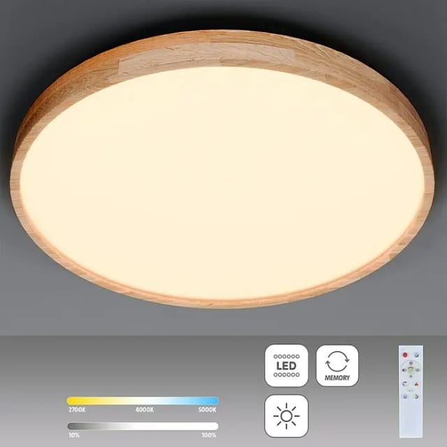 GLOBO LIGHTING Deckenleuchte, inkl. Leuchtmittel - beige