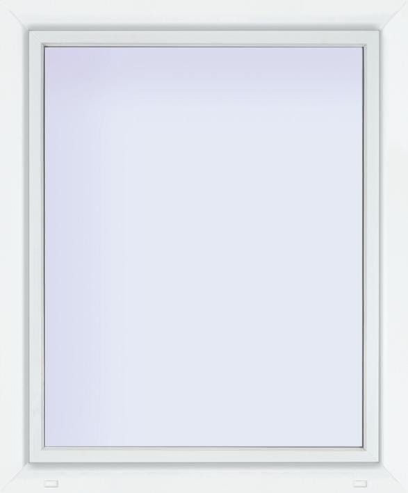 Meeth Wohnraumfenster »76/3 «, BxH: 100 x 75 cm, 1-flügelig, Dreh-Kipp - weiss