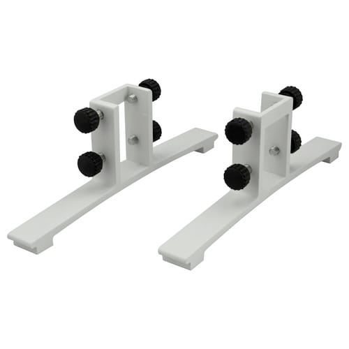 E2 Standfüße »INFRAe2«, Aluminium, weiß