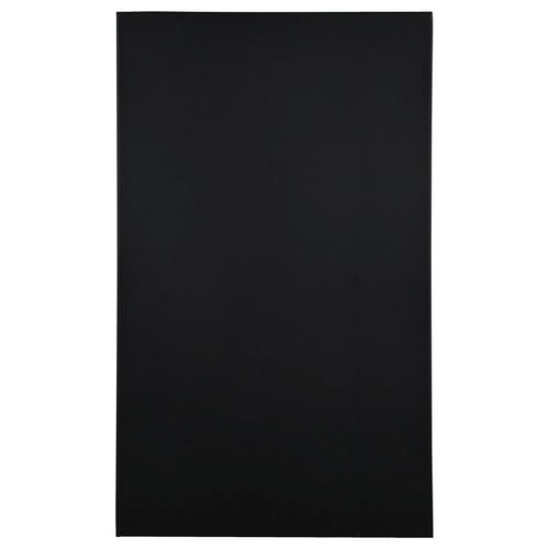 Heizpaneel, BxH: 59,5 x 3,3 cm, max. Heizleistung: 0,6 W - schwarz