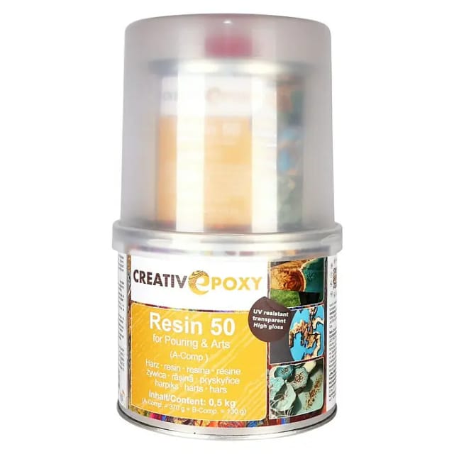 CREATIVePOXY Design-Gießharz, 500 g - transparent