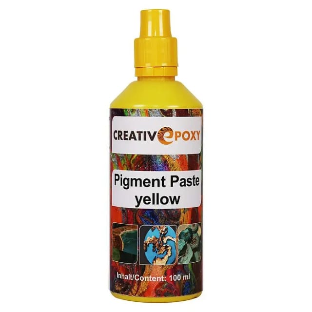 CREATIVePOXY Gießharz-Pigmentpaste, 100 g - gelb