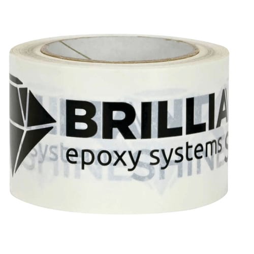 BRILLIANTShine Trennklebeband »Coll+Roll«, weiß, Polyvinylchlorid (PVC), BxL: 7,5 x 6600 cm - weiss