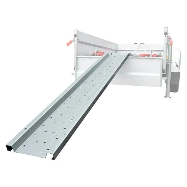 STEMA Auffahrschiene, Länge: 190 cm, verzinkter Stahl - silberfarben