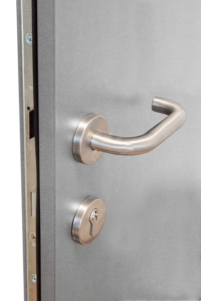 Splendoor Haustür »ATHEN Prime«, Aluminium, in verkehrsgrau