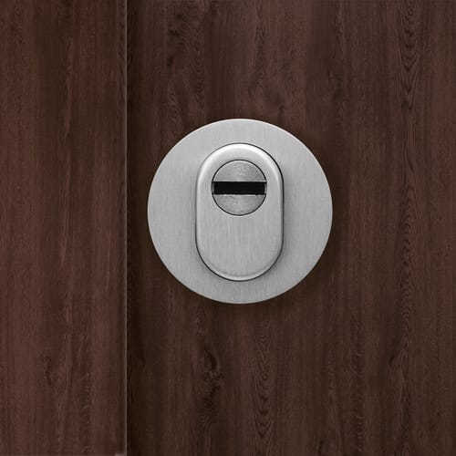Splendoor Sicherheitshaustür »PATRAS Prime RC2«, Aluminium, in nussbaum - braun