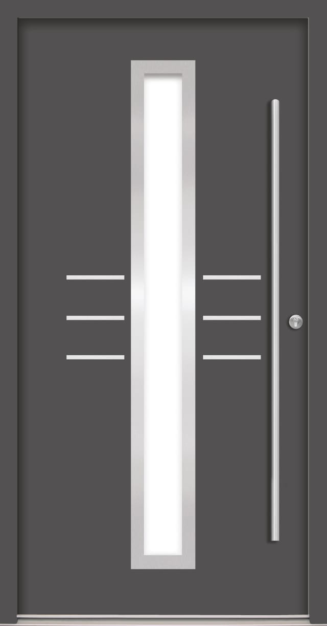 Splendoor Haustür »OMIS Prime«, Aluminium, in anthrazit - grau