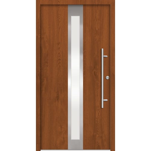 Splendoor Haustür »RHODOS Prime«, Aluminium, in golden oak - braun