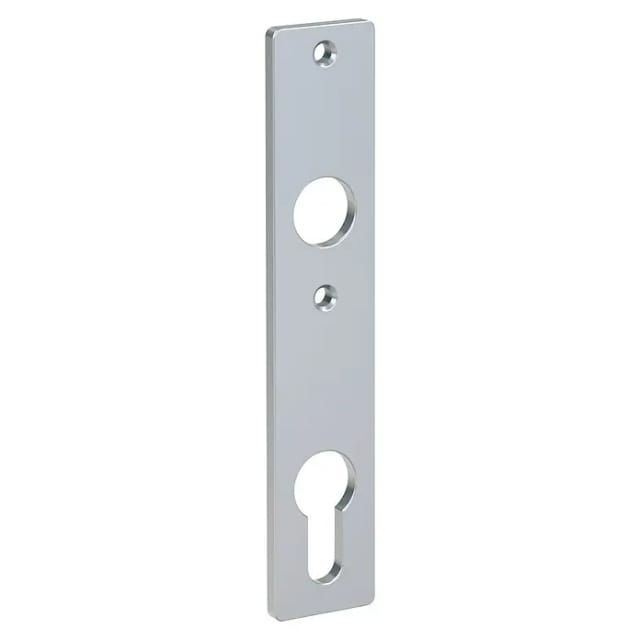 BASI Kurzschild, aluminium, silberfarben