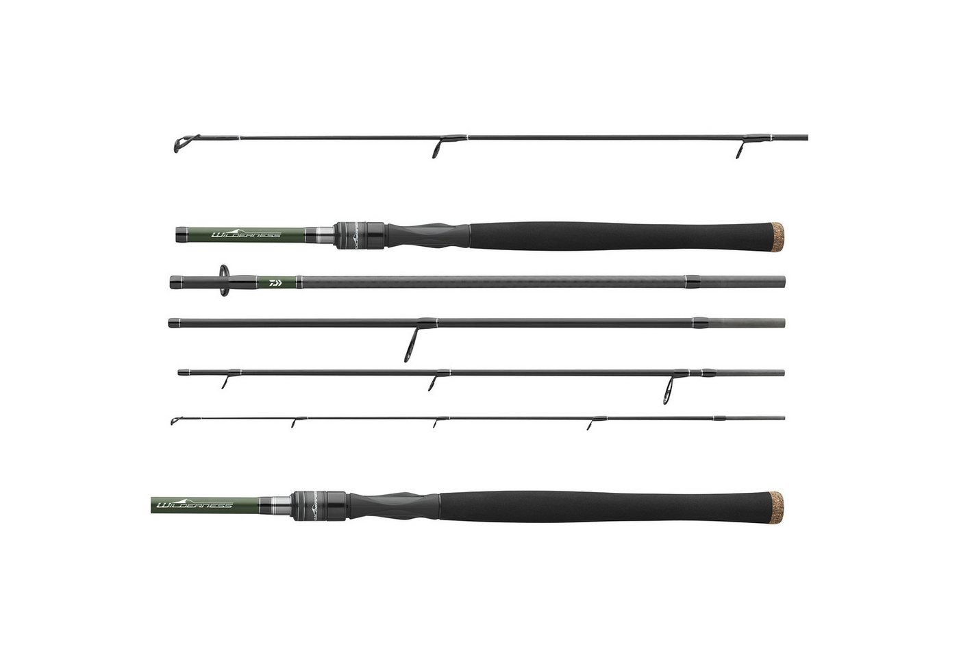 Daiwa Wilderness Travel 2,30m 7-32g Reise-Spinnrute Bild 3