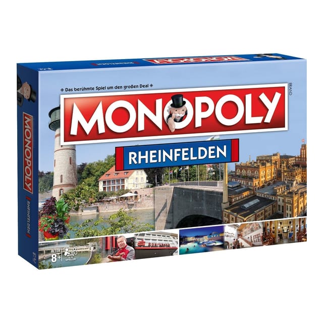 Monopoly Rheinfelden Stadt City Edition Gesellschaftsspiel Brettspiel Spiel