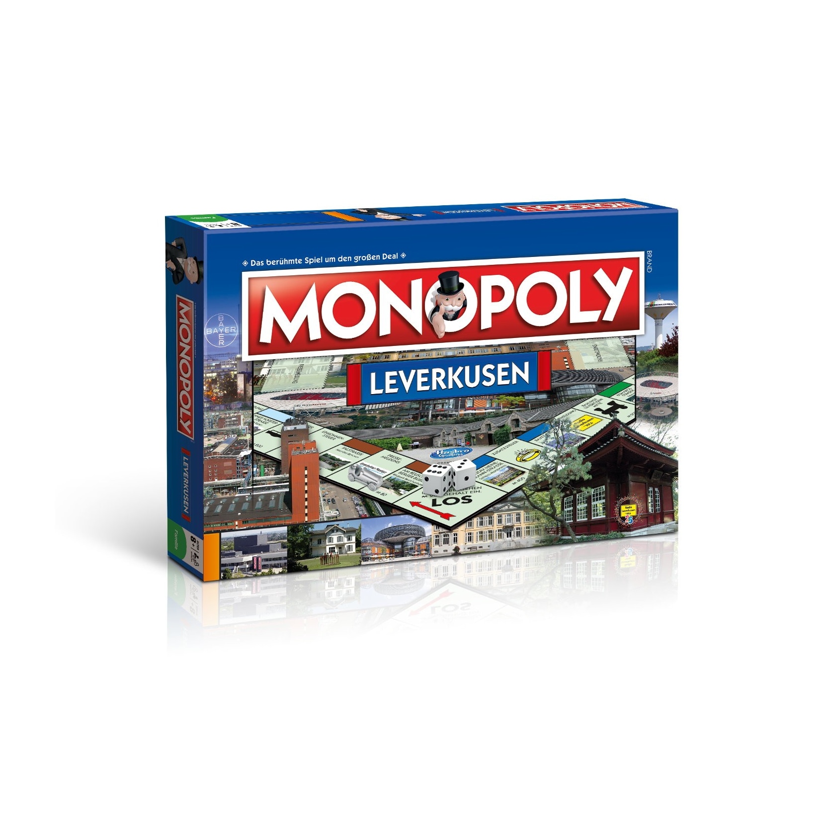 Monopoly Leverkusen Stadtedition City Edition Spiel Brettspiel Gesellschaftsspiel