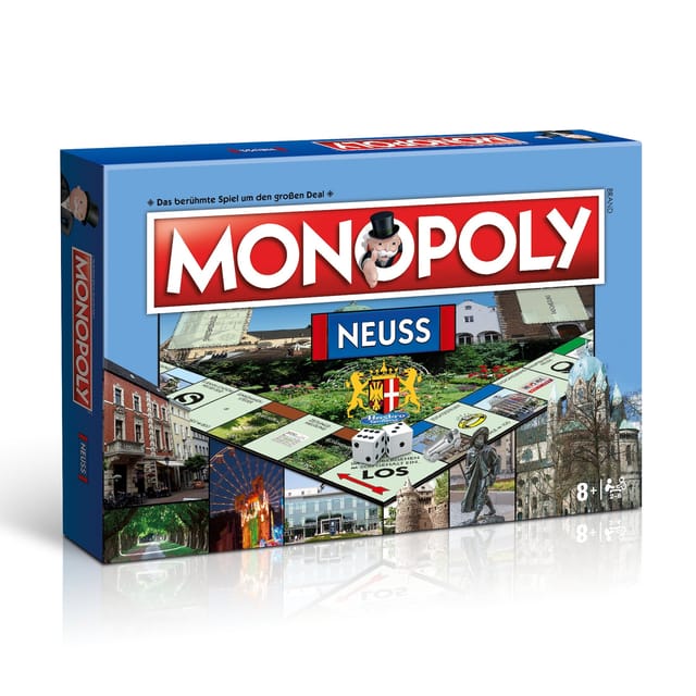 Monopoly Neuss City Edition Stadtedition Spiel Gesellschaftsspiel Brettspiel