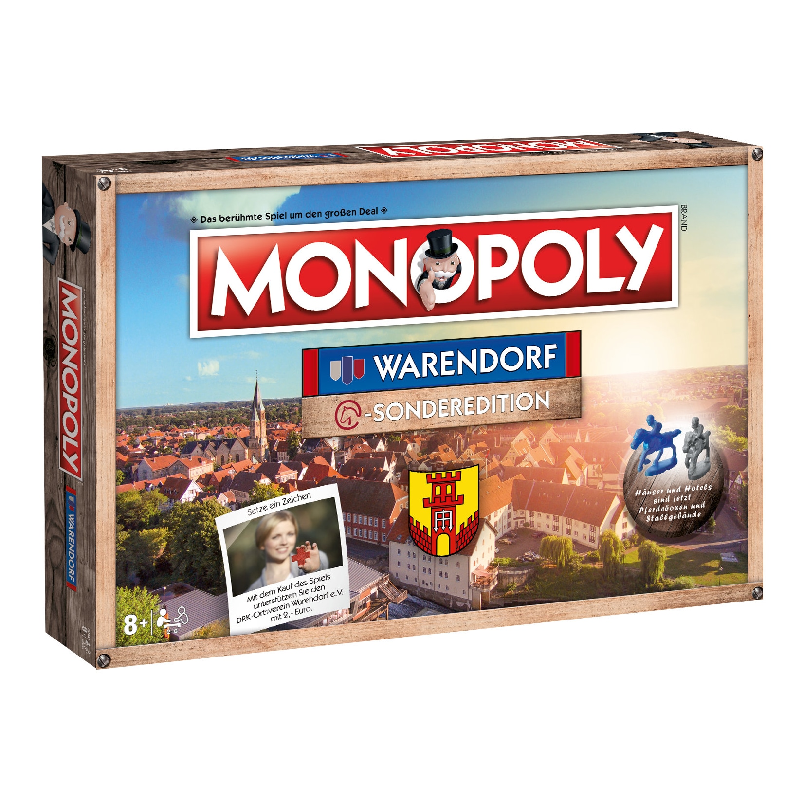 Monopoly Warendorf Stadt Edition limitierte Sonderedition Brettspiel Gesellschaftsspiel