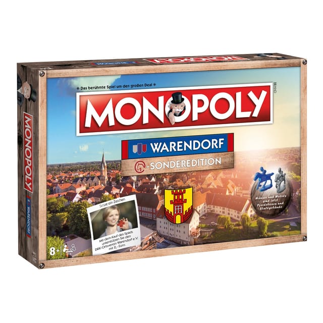 Monopoly Warendorf Stadt Edition limitierte Sonderedition Brettspiel Gesellschaftsspiel