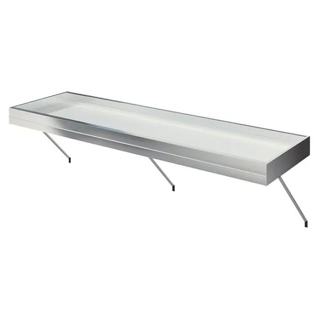 KGT Pflanzwanne »Rhodo III«, BxHxt: 227 x 10 x 63,5 cm, Aluminium - weiss
