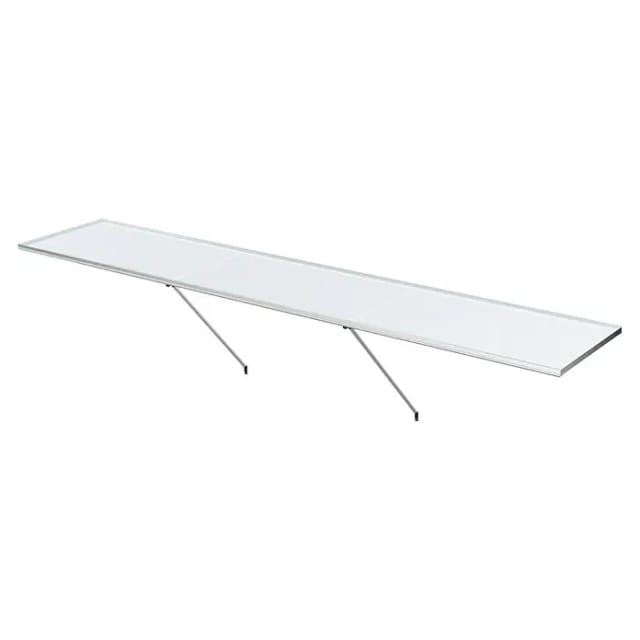 KGT Tischgestell »Rhodo III«, BxHxt: 227 x 5 x 63,5 cm, Aluminium - weiss