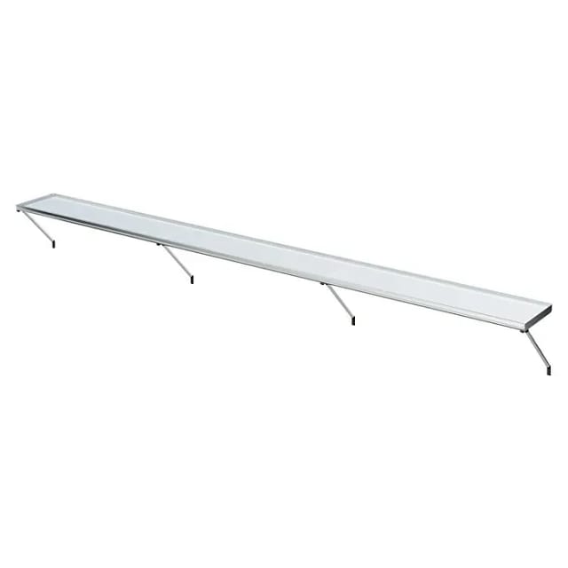 KGT Regal für Gewächshäuser »Orchidee IV«, BxHxt: 429 x 5 x 26 cm, Aluminium - weiss