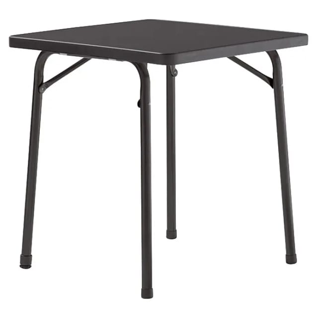 SIEGER Gartentisch, BxHxL: 70 x 72 x 70 cm, Tischplatte: Mecalit-pro - grau