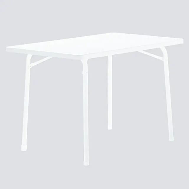 SIEGER Klapptisch, BxHxT: 115 x 72 x 70 cm, Tischplatte: Mecalit-pro - weiss