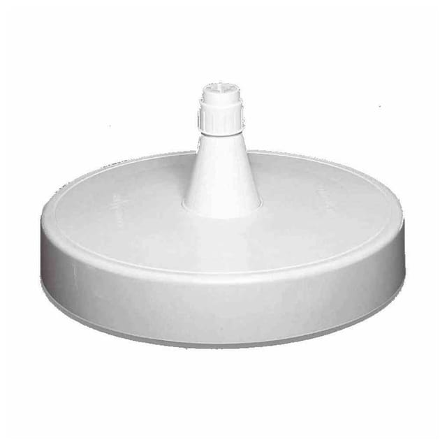 SUNGARDEN Schirmständer »Easy Sun«, Kunststoff, Rohrdurchmesser: 40 - 70 mm - weiss
