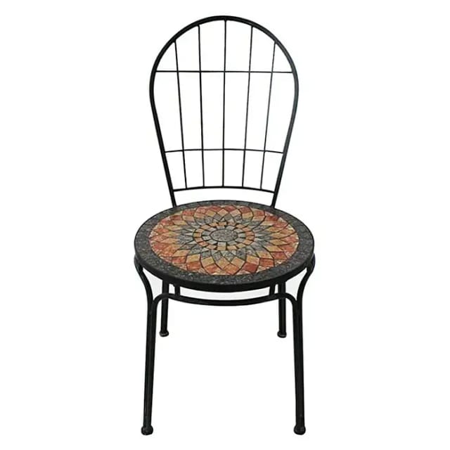 GARDAMO Stapelstuhl »Prato«, BxTxH: 43 x 43 x 94 cm, Stahl - schwarz