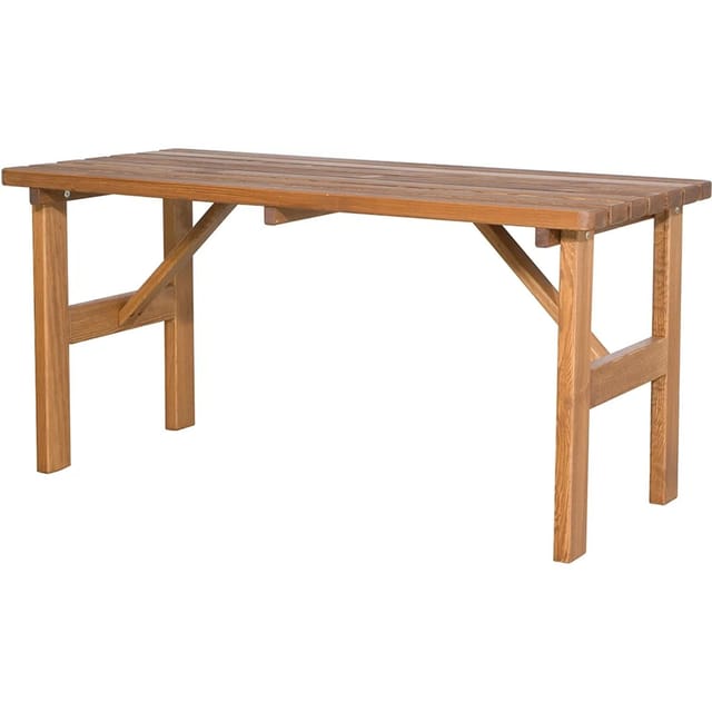 FUN STAR Gartentisch »Tessin«, mit Nadelholz/Kiefernholz-Tischplatte, BxTxH: 150 x 73 x 74 cm - beige