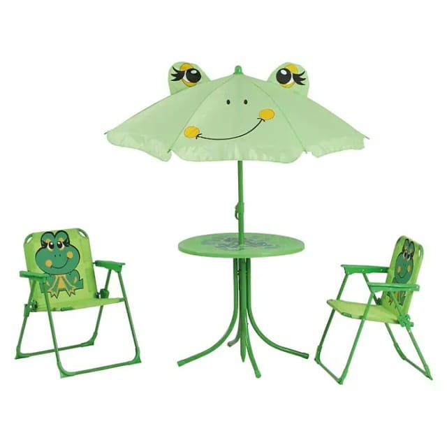 GARDAMO Kindersitzgruppe, Metall, 4-teilig - gruen