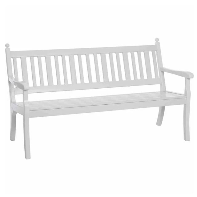 BLOME Gartenbank »Hohenzollern«, Kunststoff, 3-Sitzer, BxHxT: 160 x 88 x 69 cm - weiss