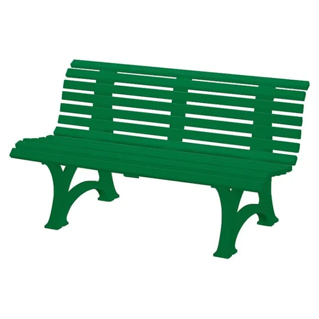 BLOME Gartenbank »Helgoland«, Kunststoff, 3-Sitzer, BxHxT: 150 x 80 x 64 cm - gruen