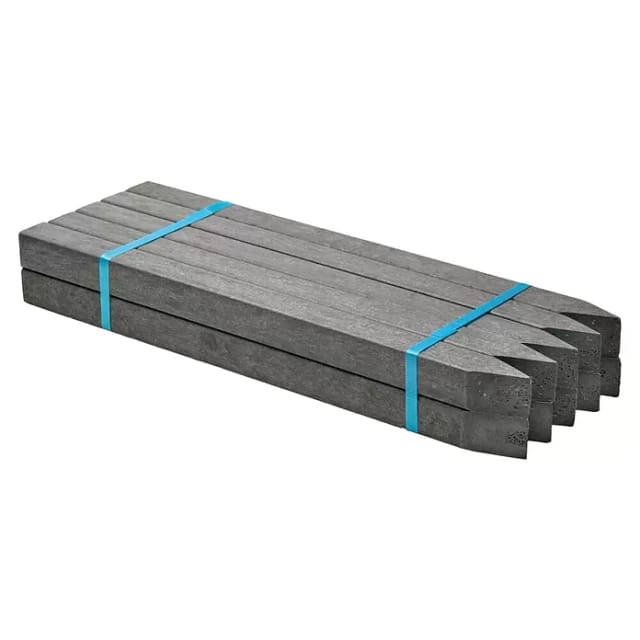 PONTEC Erdspieß »PondEdge«, (BxH): 8,5 x 20,5 cm - grau