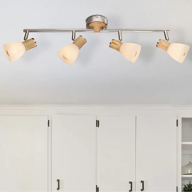 GLOBO LIGHTING Strahler »GYLFI«, nickelfarben - silberfarben