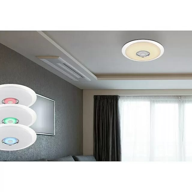 GLOBO LIGHTING Deckenleuchte »TUNE«, dimmbar, inkl. Leuchtmittel - weiss