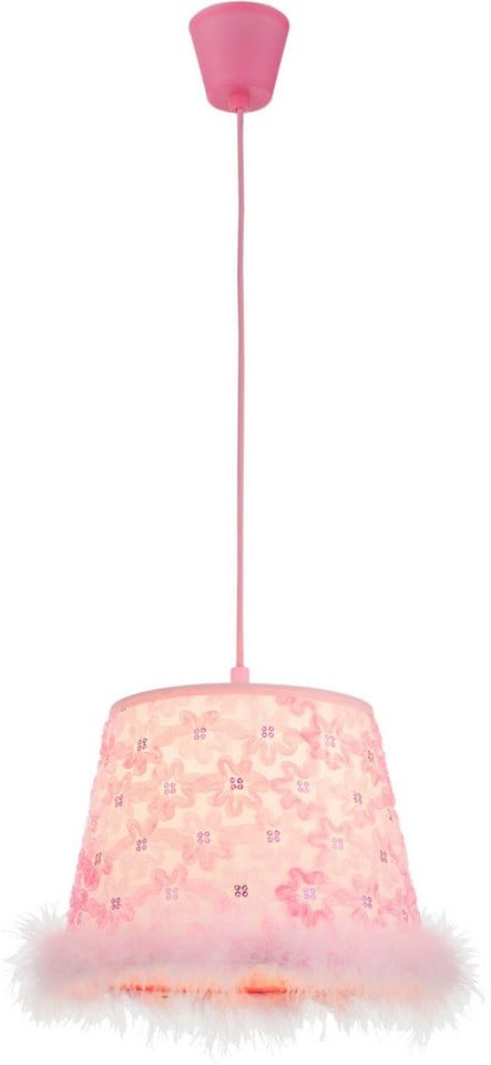 GLOBO LIGHTING Deckenleuchte »TARSO«, E27, ohne Leuchtmittel - rosa