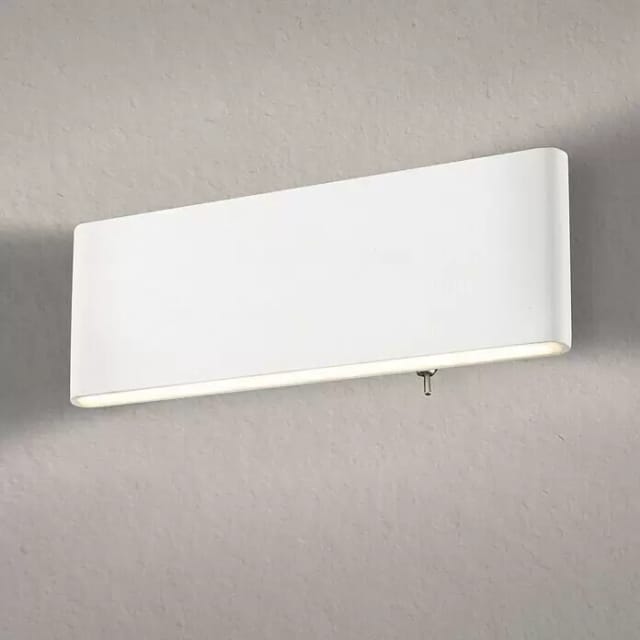 GLOBO LIGHTING Wandleuchte »SIEGFRIED«, weiß, inkl. Leuchtmittel, Breite: 46 cm - weiss