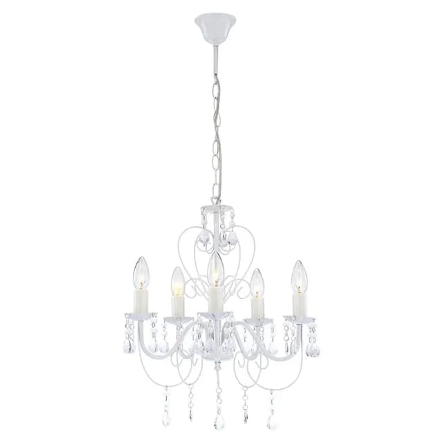 GLOBO LIGHTING Deckenleuchte »PINJA«, E14, ohne Leuchtmittel - weiss