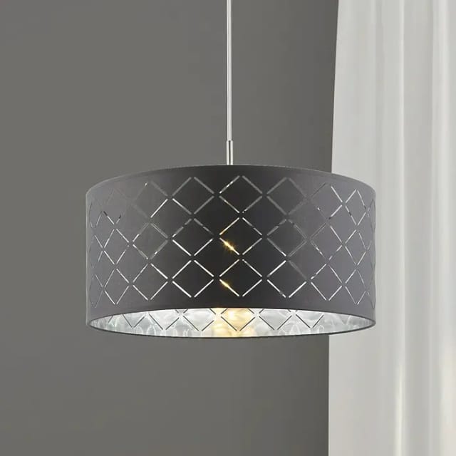 GLOBO LIGHTING Deckenleuchte »KIDAL«, E27, ohne Leuchtmittel - grau