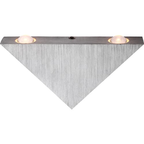 GLOBO LIGHTING Wandleuchte »GORDON«, inkl. LED, 270 lm - silberfarben