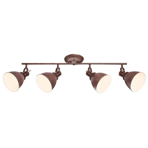 GLOBO LIGHTING Strahler »GIORGIO«, E14, ohne Leuchtmittel - braun