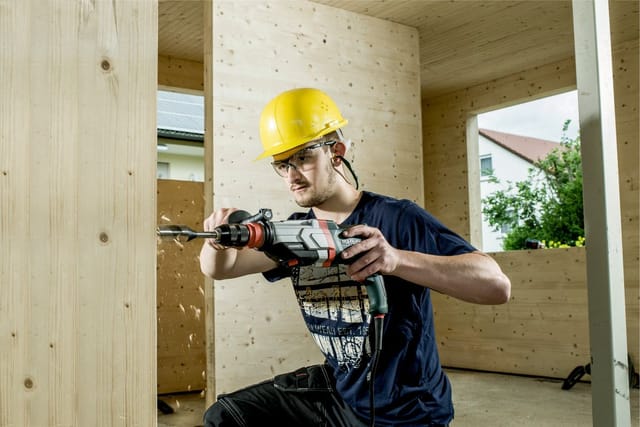 METABO Elektro-Bohrhammer »UHEV 2860-2 Quick«, 1100 W, max. Drehzahl: 2100 U/min - gruen