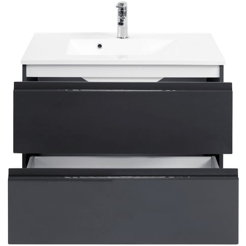 HELD MÖBEL Waschplatz »Cardiff«, B x T x H: 80 x 47 x 56 cm, grau